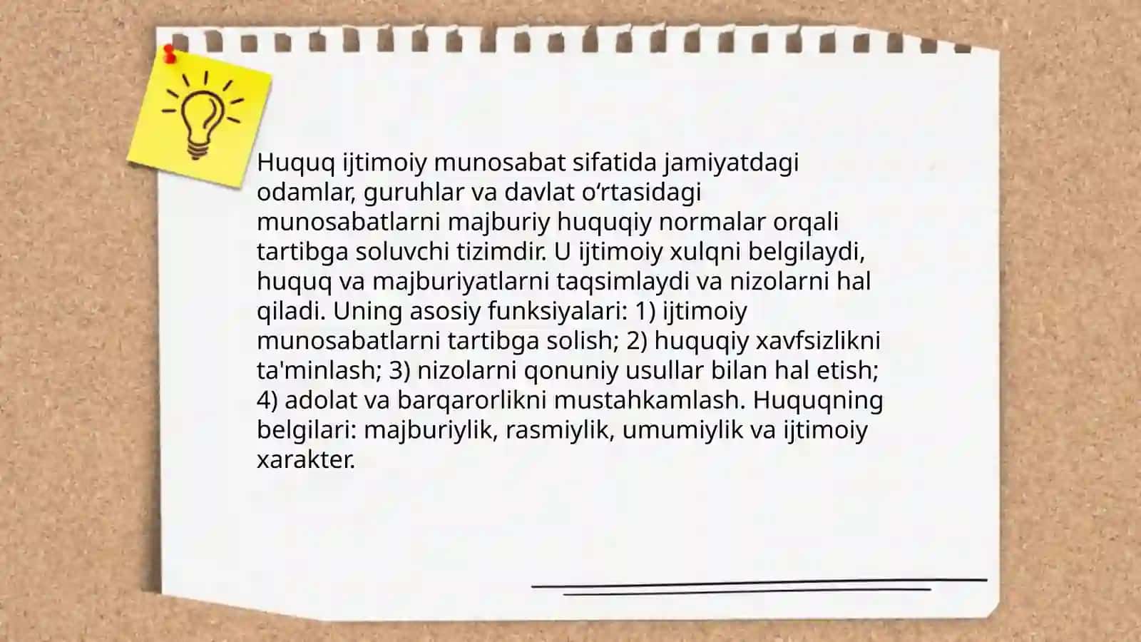 Huquq tushunchasi mazmun mohiyati va ahamiyati 4