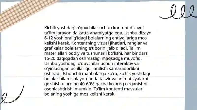 Interaktiv ta'lim veb-saytini ishlab chiqish 4