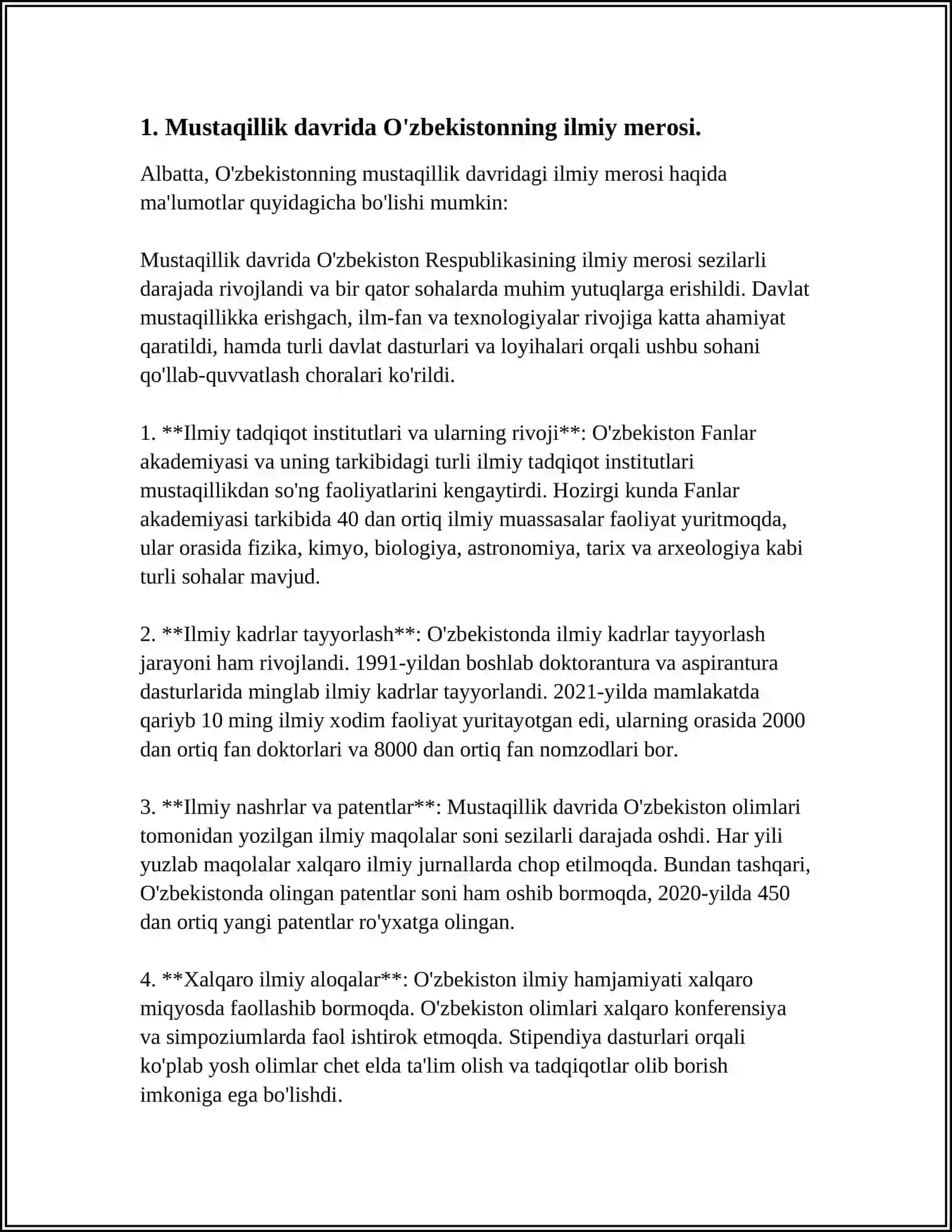 MUSTAQILLIK DAVRIDA O'ZBEKISTON RESPUBLIKASINING YUBILEYLARI NISHONLANGAN OSIYOLIK ALLOMALAR 4