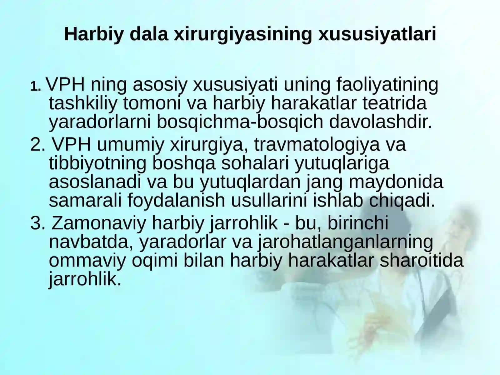 Zamonaviy o'q-dorilarning halokatli ta'sirining xususiyatlari 4