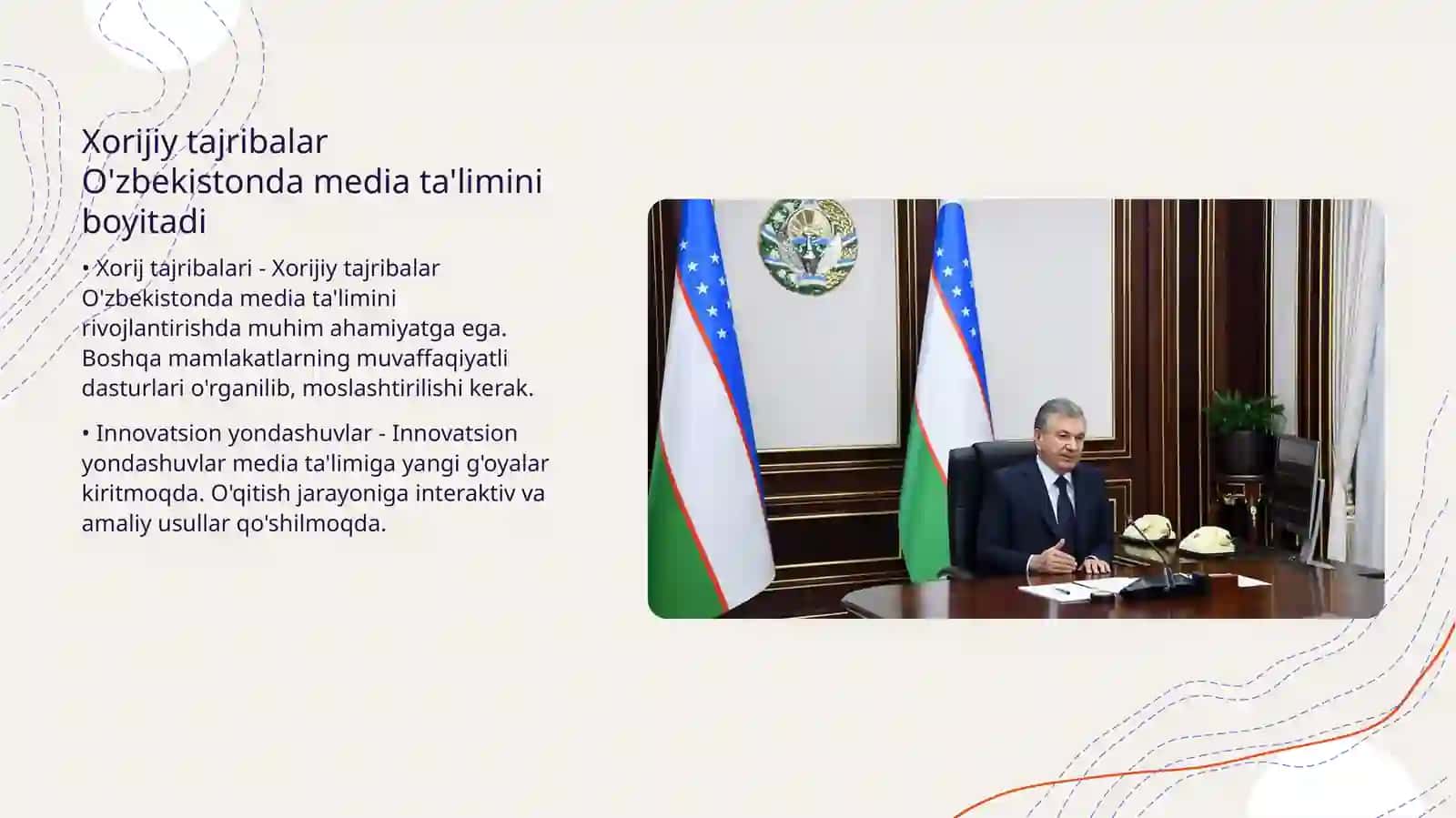 Xorijda va Oʻzbekistonda media taʼlim rivojlanishi. 4