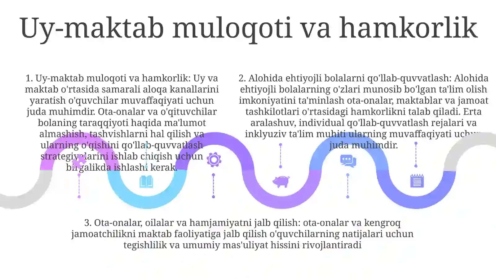 Yordamga Muhtoj BoʻLgan Bolalarni TaʼLim Tizimiga Jalb Etishda Ota Onalar Oila Va JamoatBilanIshlash 4