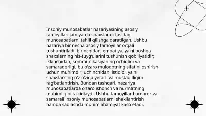 Menejmentda insoniy munosabatlar nazariyasi tizimining vujudga kelishi va rivojlanishi 4