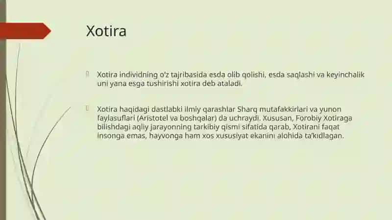 Xotira mexanizmlari. Xotira turlarining xususiyatlari, Xotira, Stress. Stresslarning turlari va umumiy xususiyatlari 4