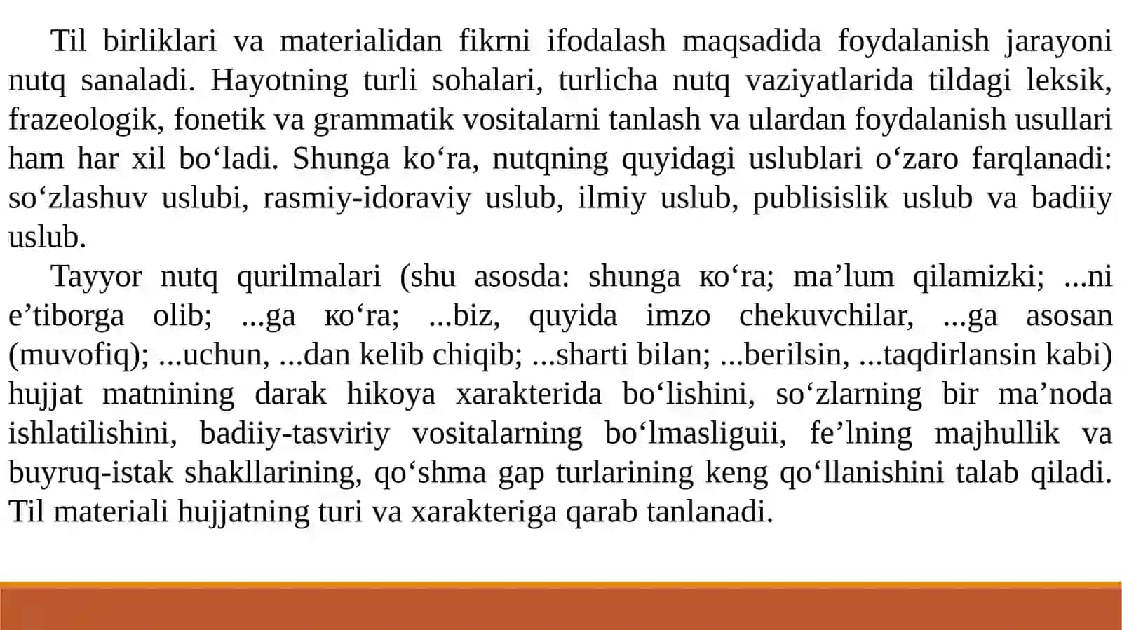 RASMIY USLUBGA XOS XUSUSIYATLAR 4