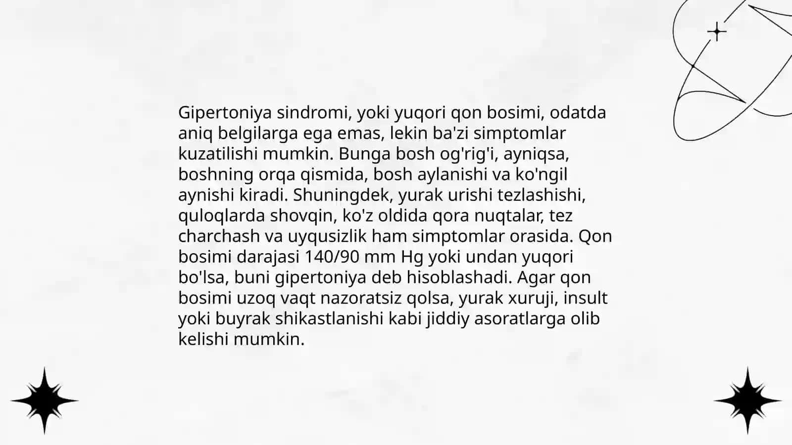 Gipertermiya sindromi va uni davolashda ishlatiladigan dori vositalari 4