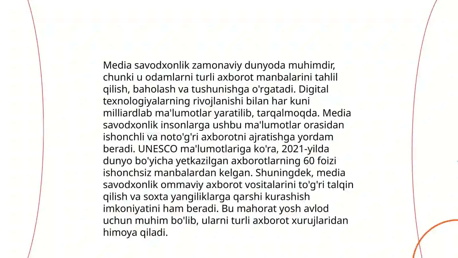 Media savodxonlikni rivojlantirishning yo'llari 4