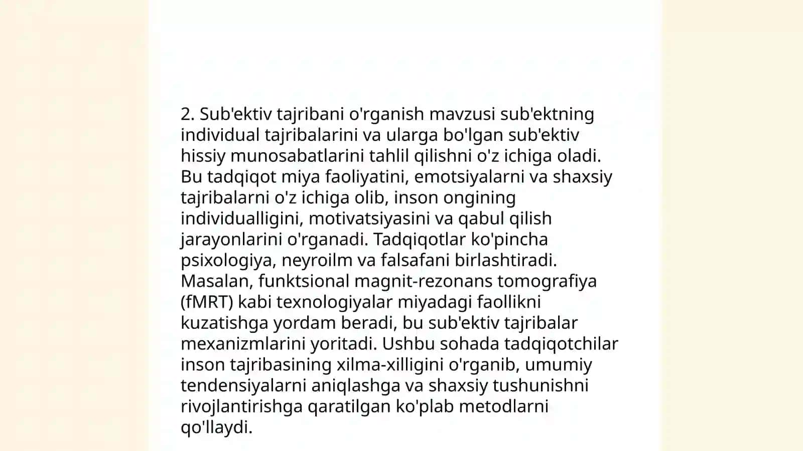 Psixologiya fanining maqsad va vazifalari 4