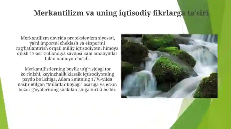Iqtisodiyot nazariyasining fan sifatida shakllanishidagi asosiy oqimlar 4