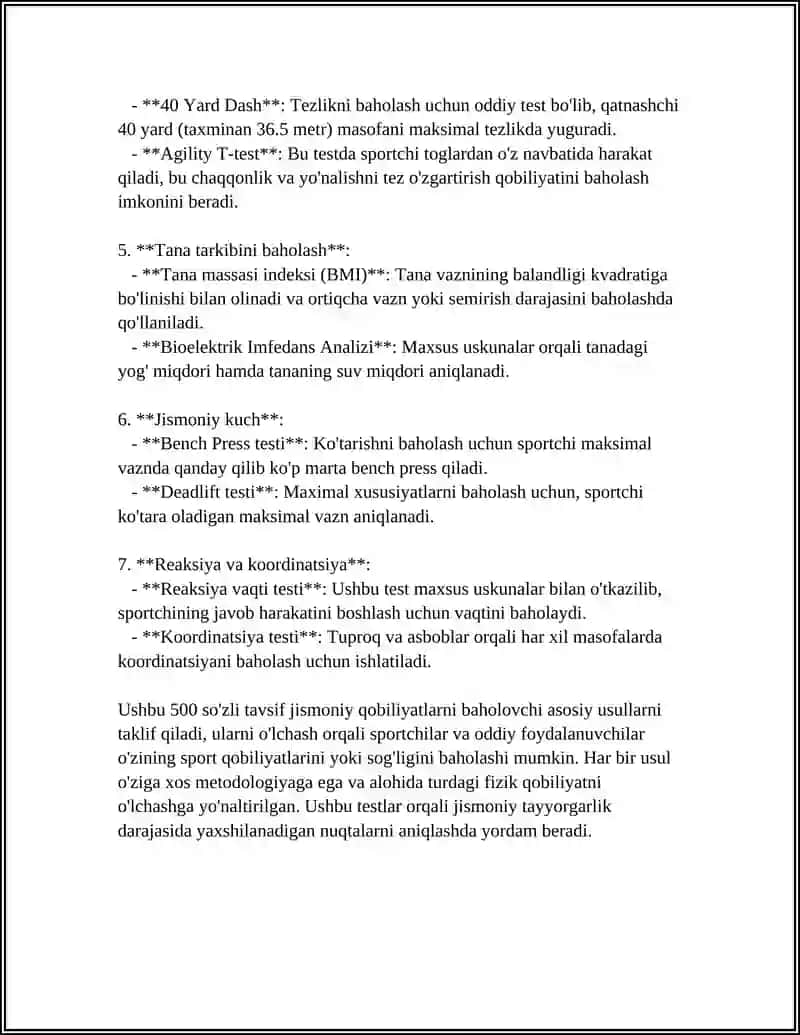 TALABANING JISMONIY TAYYORGARLIGINI ANIQLASH 4