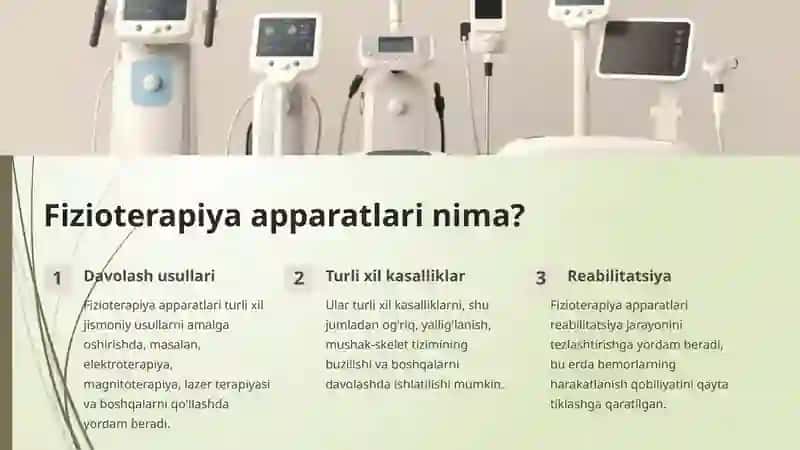 Past va yuqori chastotali fizioterapiya apparatlari 4