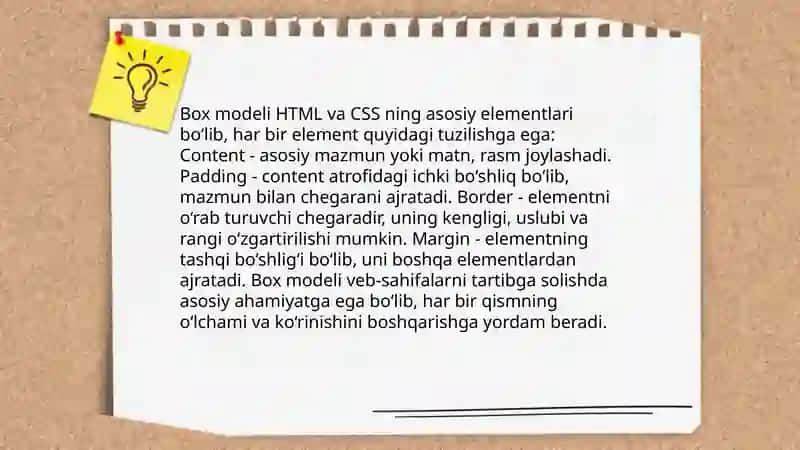 CSS Box modeli 4