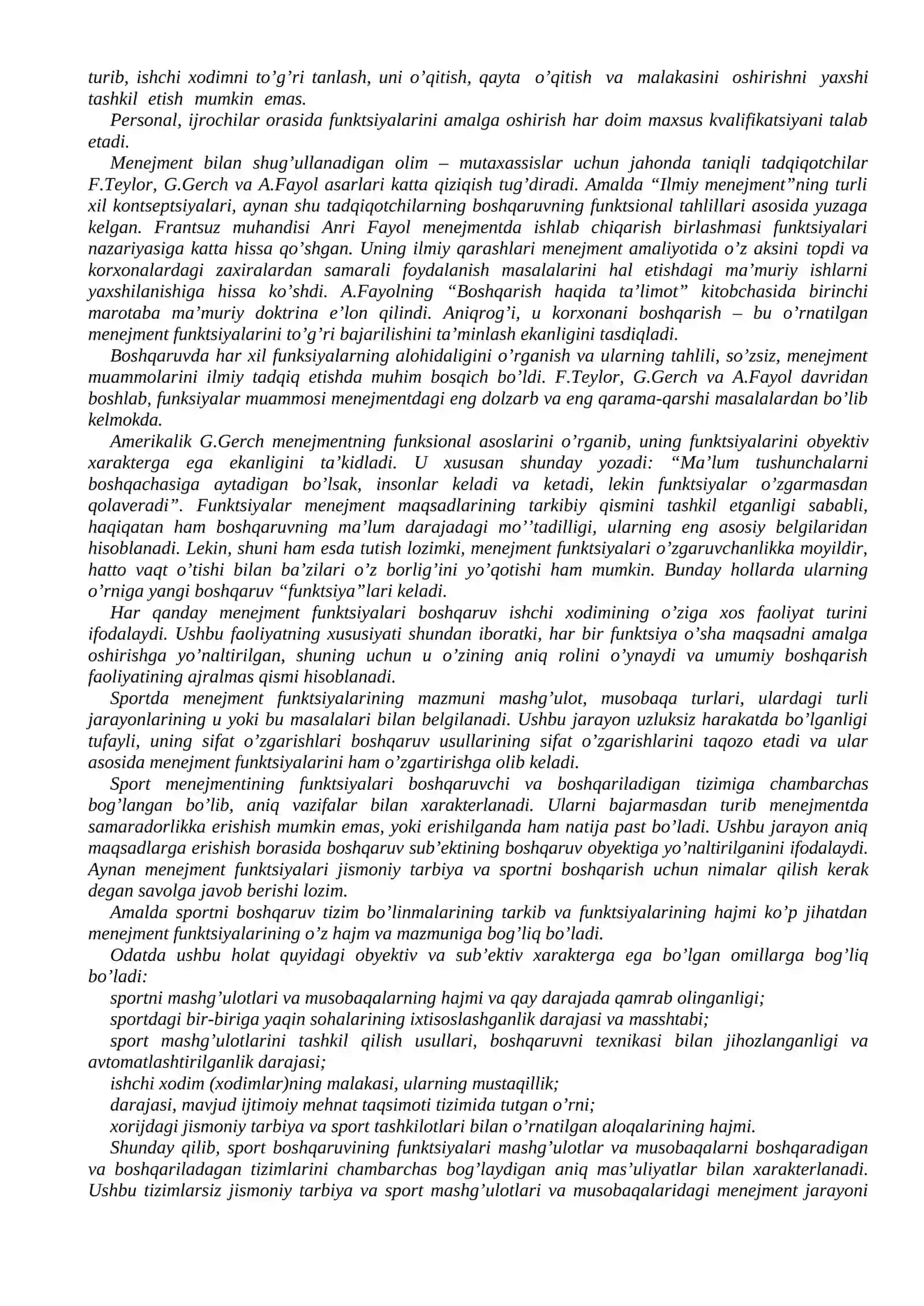 O'zbekistonda Jismoniy Tarbiya va Sportni Boshqarishning Zamonaviy Tizimi 4