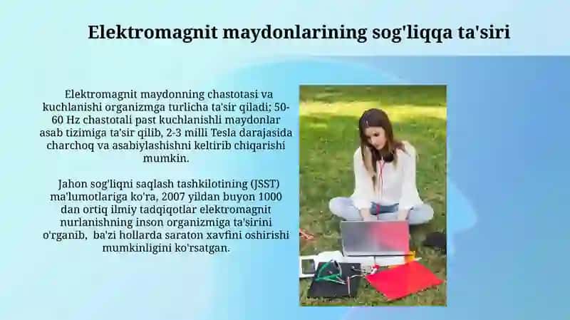 Elektromagnit maydon kuchlanganligini tekshirish usullari 4