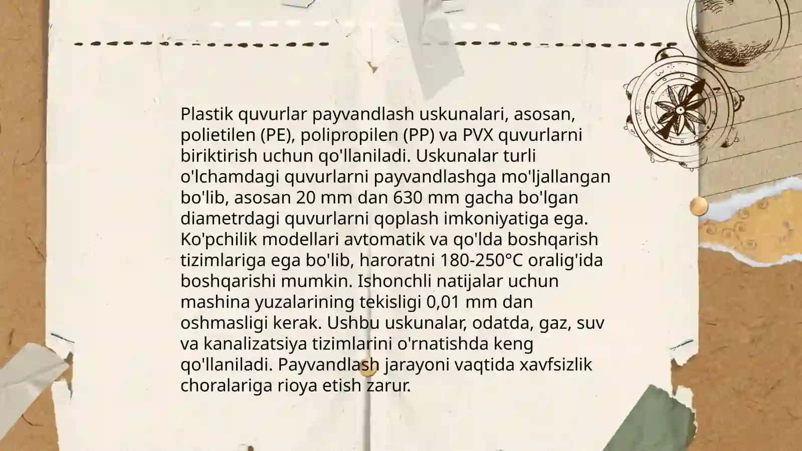 Plastik quvurlarni payvandlash 4