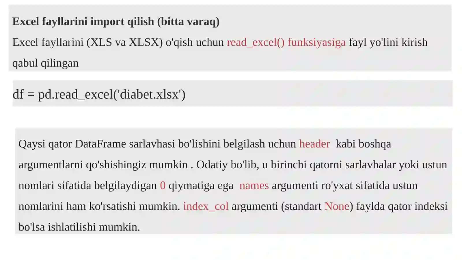 Pandas ga kirish: Pythonda ma'lumotlarni tahlil qilish (2-dars) 4