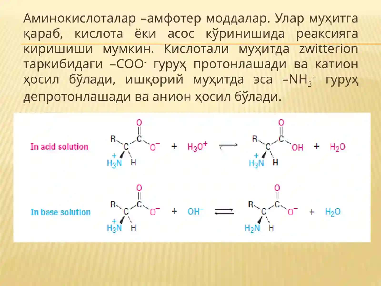 АМИНОКИСЛОТАЛАР ВА ОҚСИЛЛАР 4