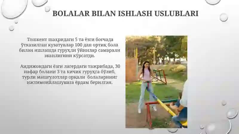 Yozgi yer maydonchalarida mehnatlarni tashkil etish mazmuni 4
