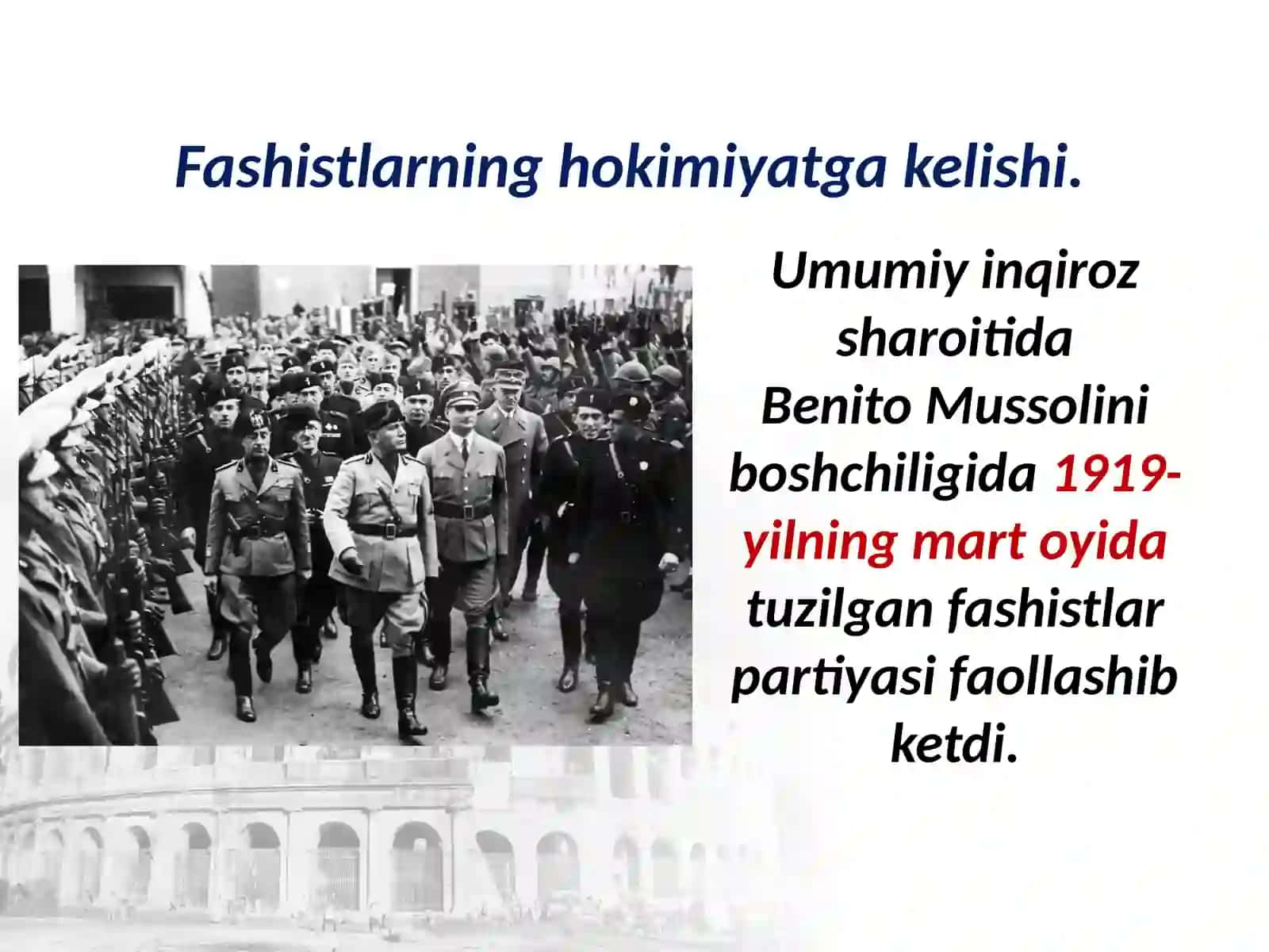 1918 – 1939-yillarda Italiya va Ispaniya 4