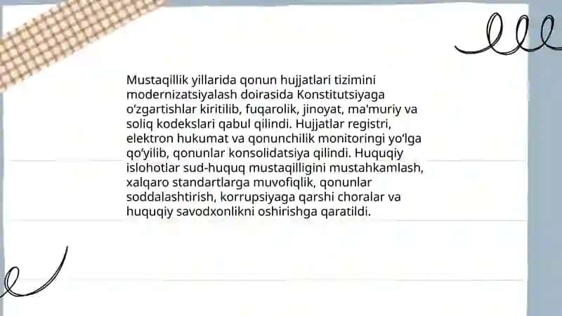 Konstitutsion islohotlar va davlat hokimiyati organlarining qayta taqsimlanishi 4
