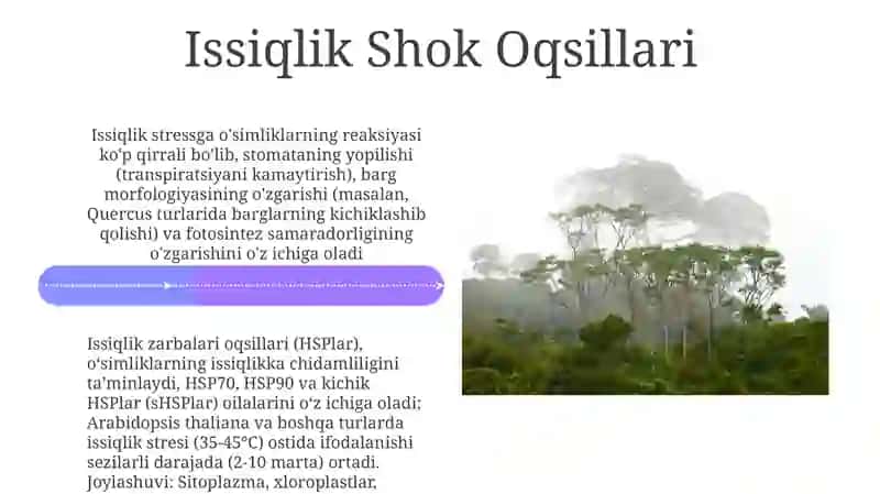 Daraxt va oʻsimliklarni haroratga munosabati 4
