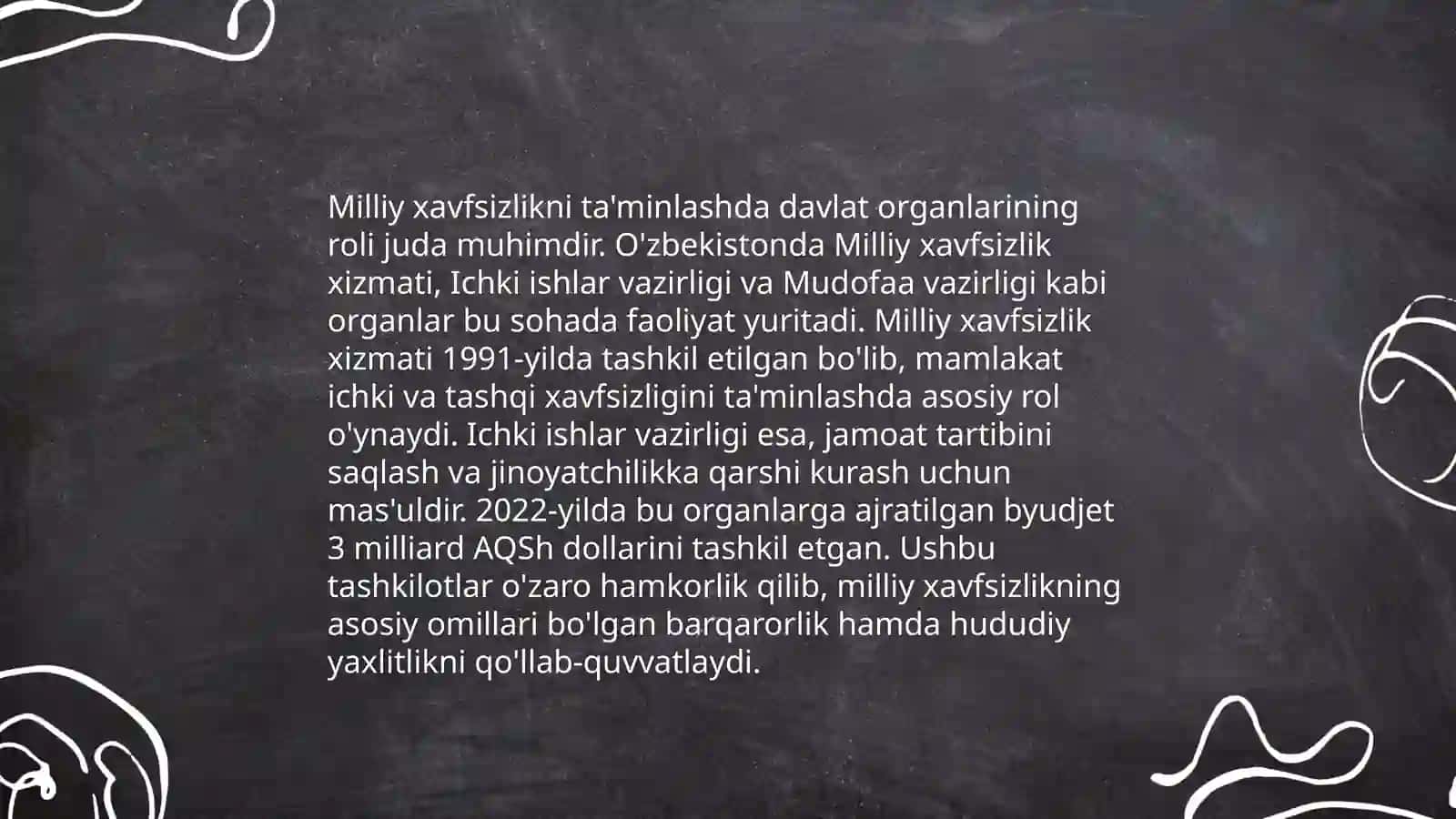 Davlat xafsizlik organlarining vazifalari va huquqlari 4