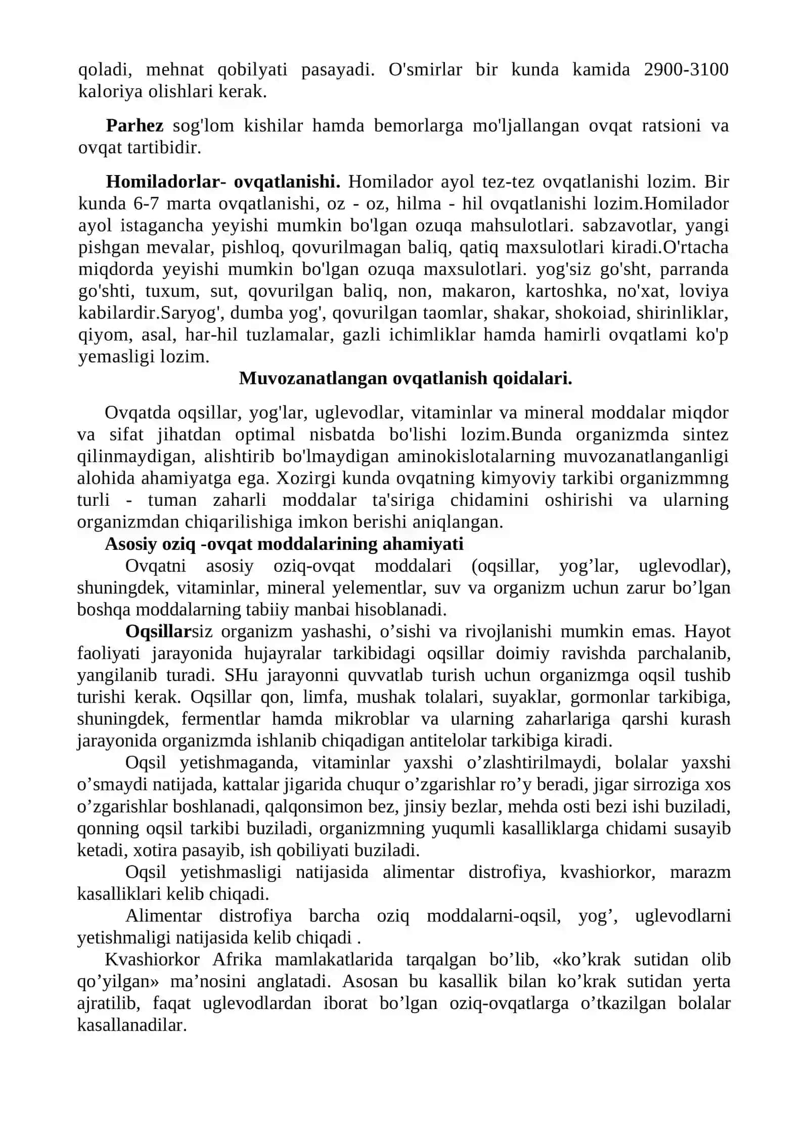 Ratsional ovqatlanishning valeologik ta’moillari 4