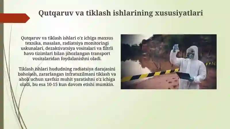 Radioaktiv ifloslanishning asosiy turlari 4