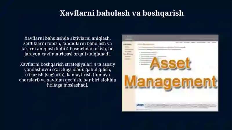 Axborot xavfsizligi Korxona faolyatida 4