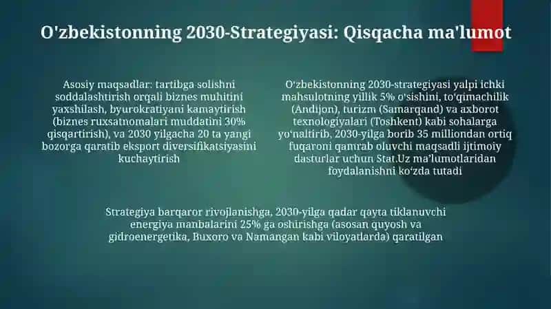 O'zbekistonning 2030-strategiyasida oila iqtisodiyoti 4