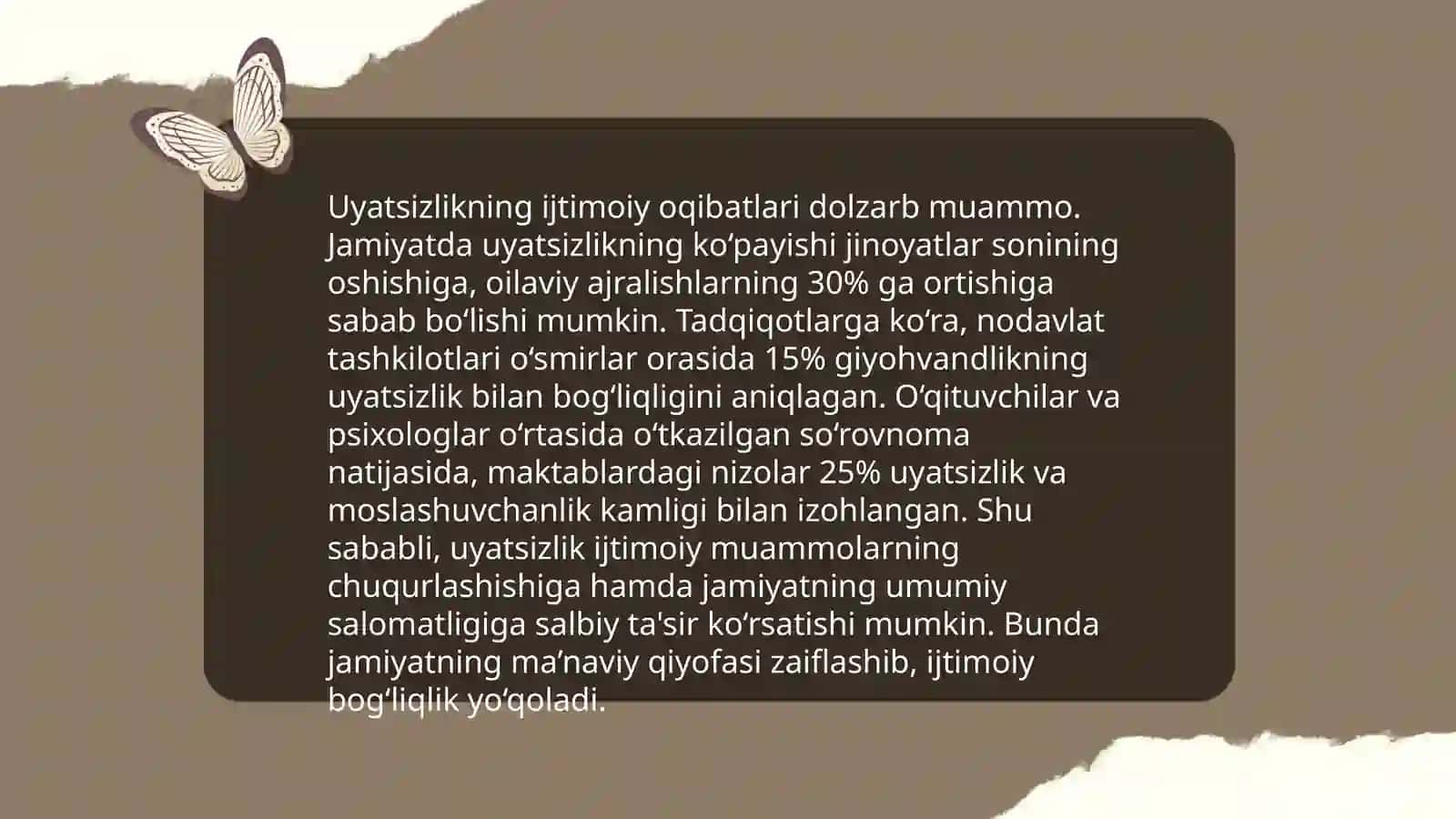 Uyatsizlikning namoyon boʻlish shakllari 4