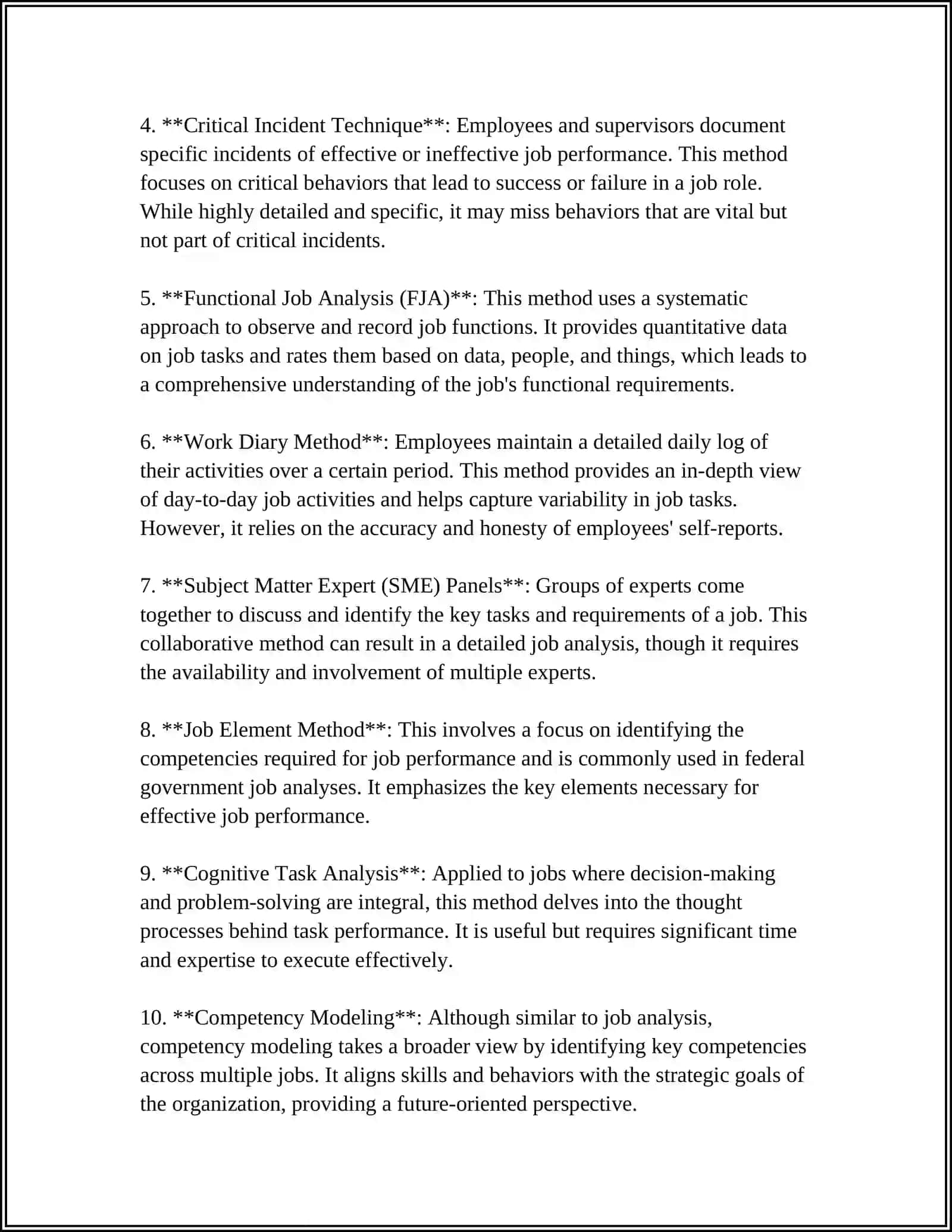 INDUSTRIAL PSYCHOLOGY SELECTING AND EVALUATING EMPLOYEES 4