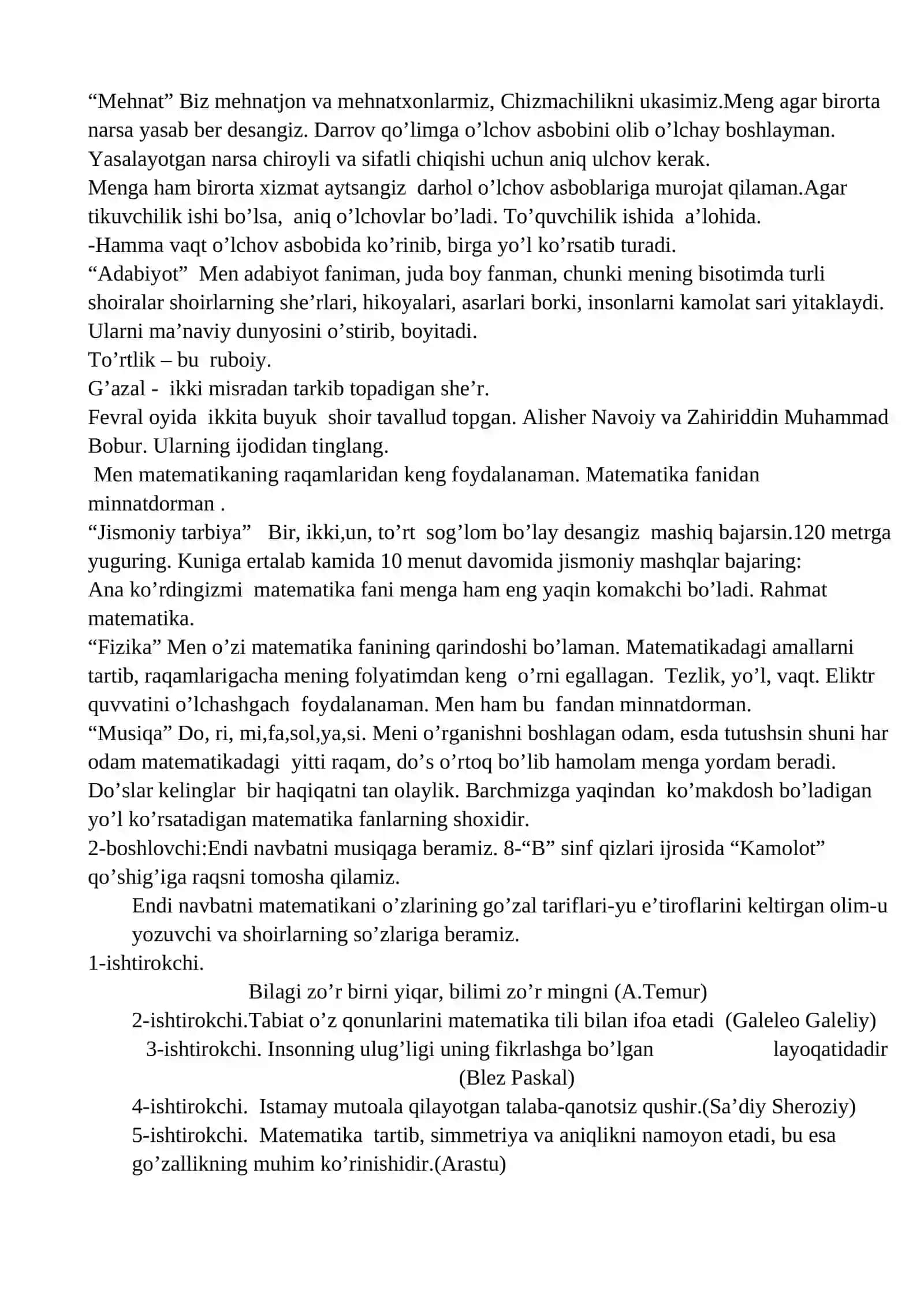 Matematika va go’zallik 4