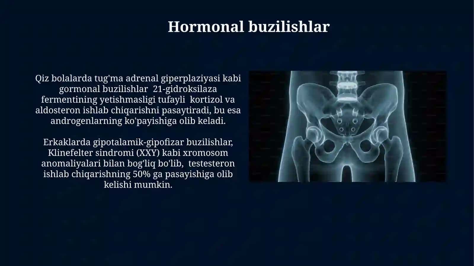 Erkak va ayol jinsiy aʼzolari anomaliyalari va klinik ahamiyati 4