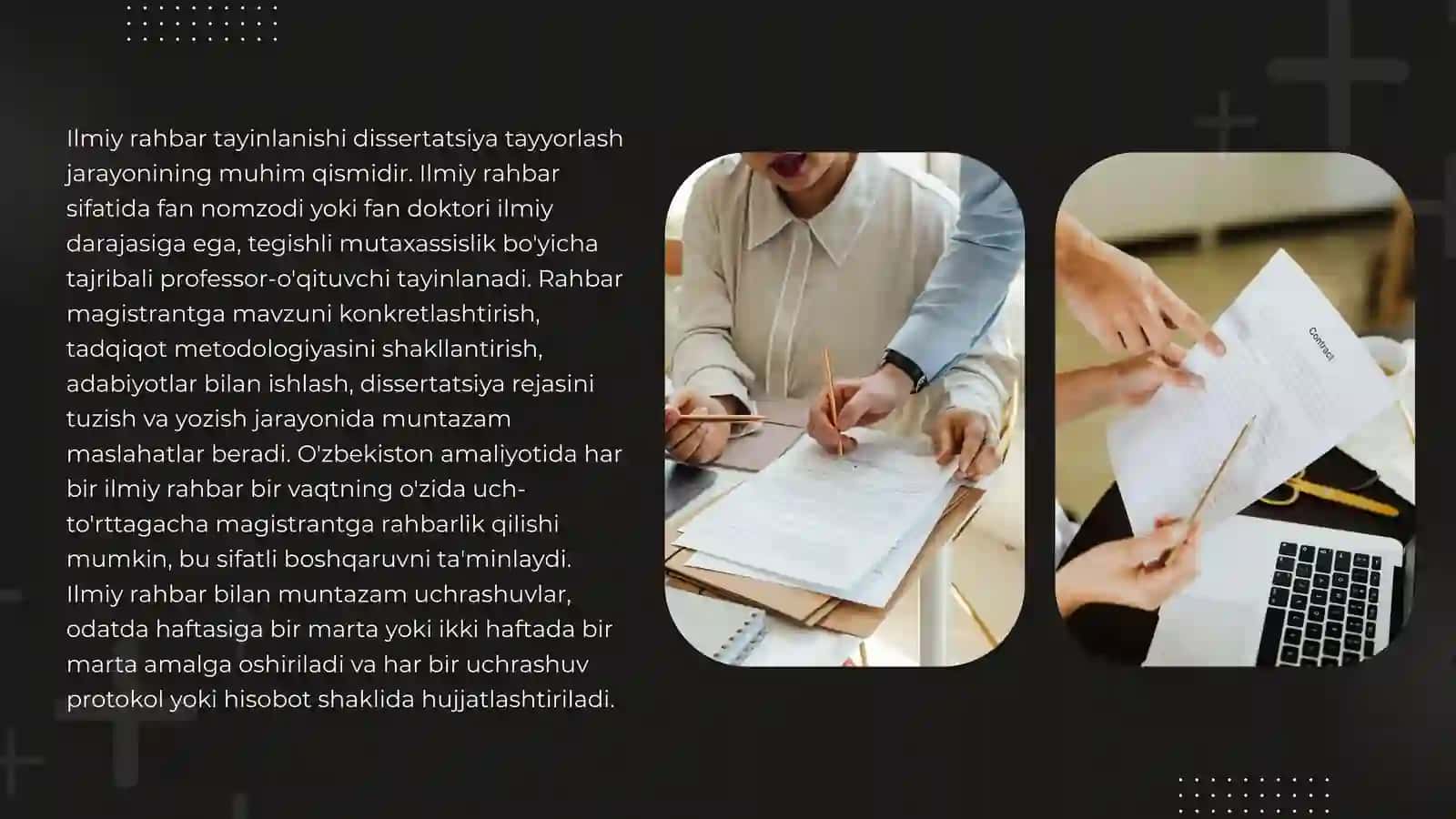 Magistrlik dissertatsiyasini tayyorlash tartibi va qoidalari 4