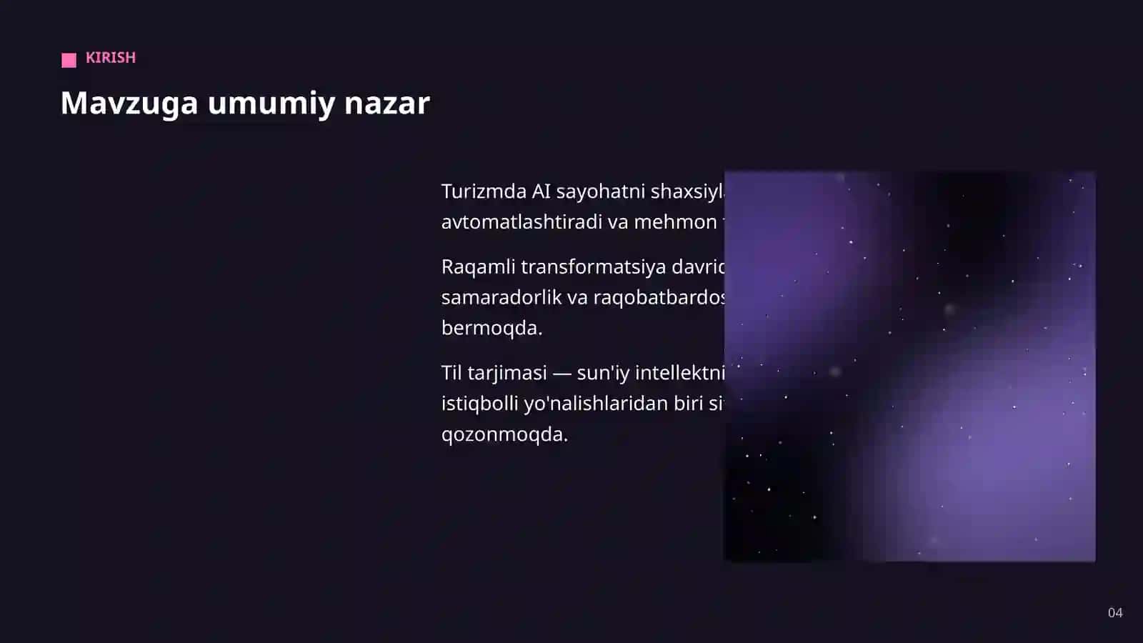 AI TURIZM VA MEHMONDO'STLIKDA 4