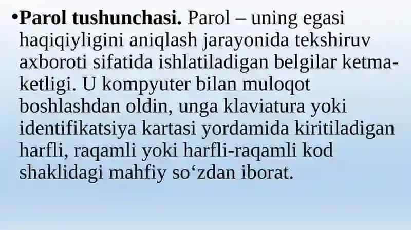 Axborot xavfsizligini ta’minlashning g‘oyaviy-nazariy asoslari 4