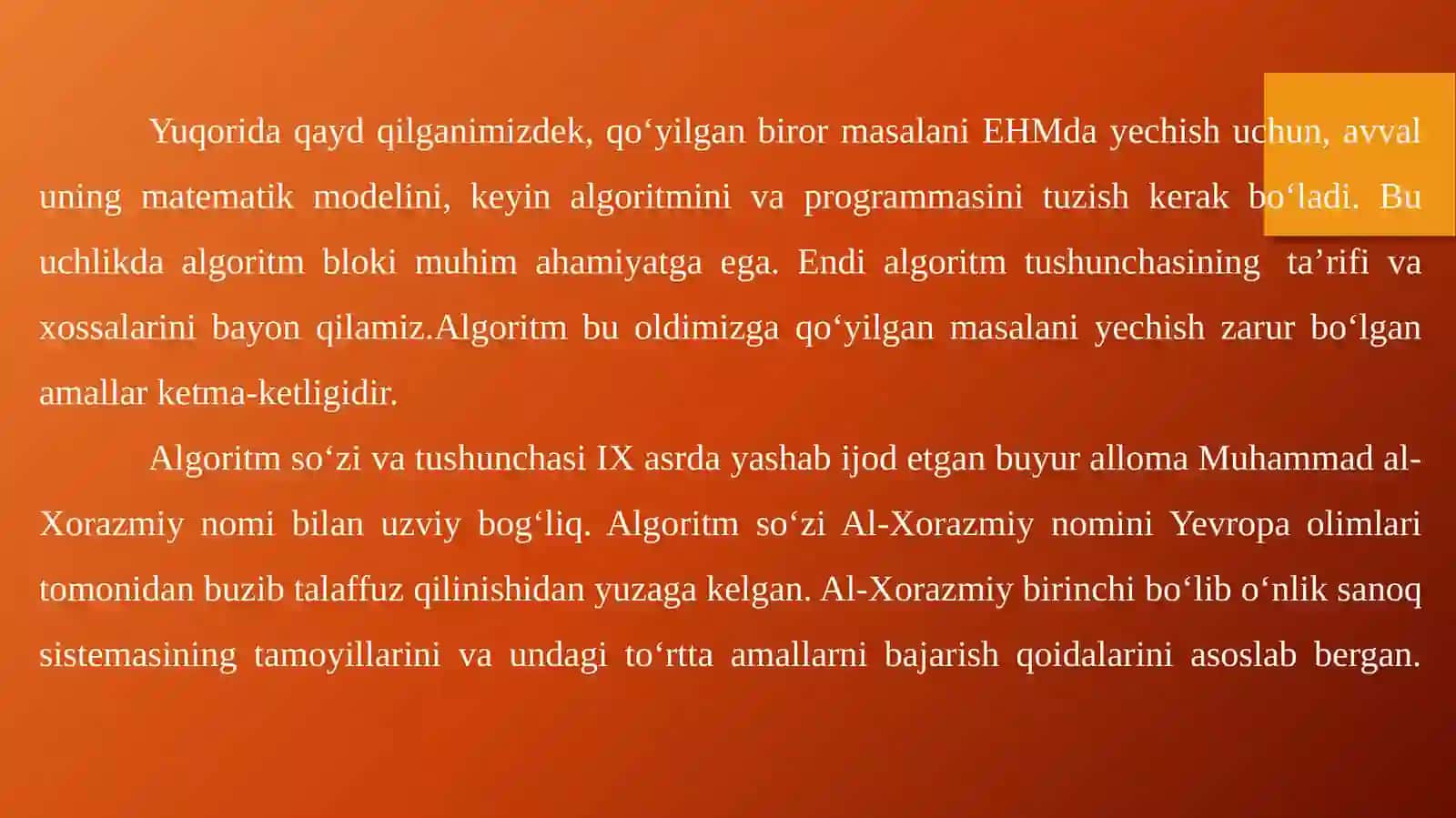 Algoritmlarni loyihalashga kirish 4