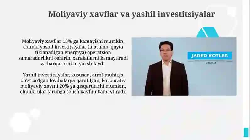 Korporativ moliyaviy xavf va investitsiyalar 4