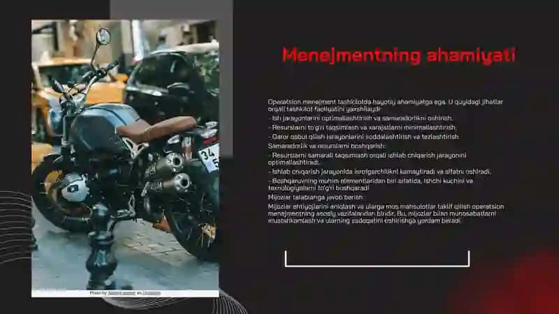 Operatsion menejmentning maqsad va vazifalari 4