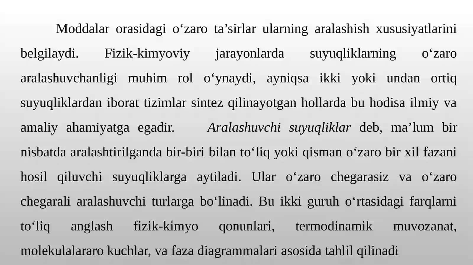 O‘zarochegaraliaralashuvchisuyuqliklarningholatdiagrammalari 4