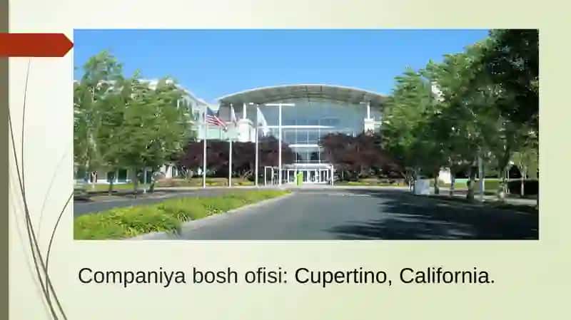 Buxoro Davlat Universiteti 9.1 biaz guruh italabasi Odilov Lazizbekning "Apple brendi" mavzusi 4