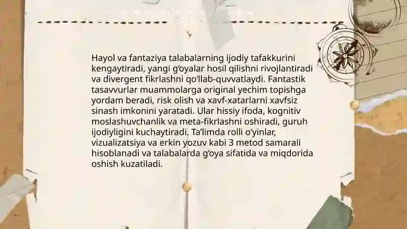 Talabalarda ijodkorlik qobiliyatini rivojlantirish 4