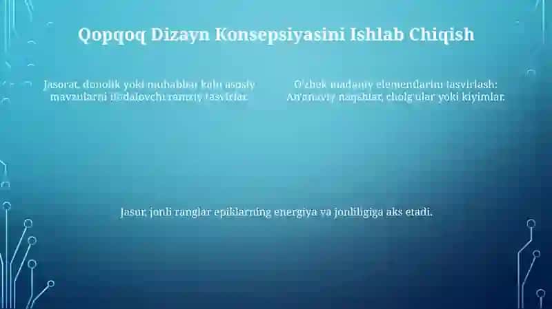 Qopqoqni yaratish: San'at va Tipografiya 4