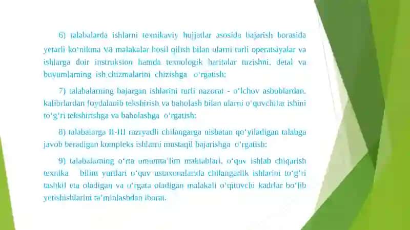 Chilangarlik ishlari haqida umumiy ma'lumot 4