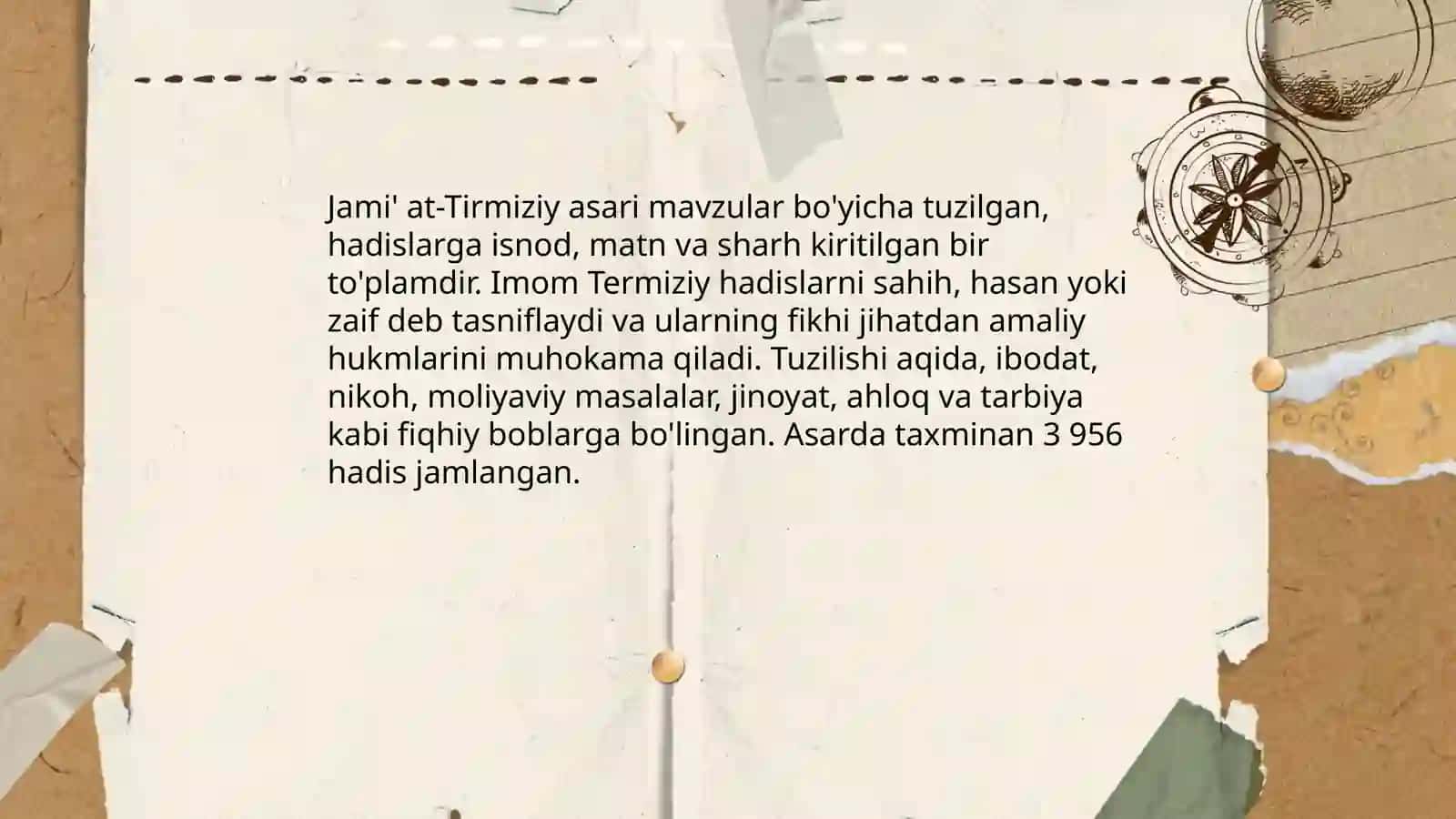 Imom Termiziy - hadisshunos olim 4