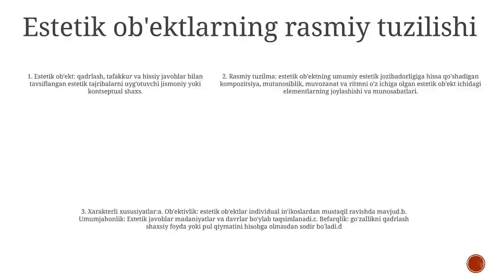 Estetik Munosabatlarning Tarkibi Va ÖzigaXosXususiyatlari 4