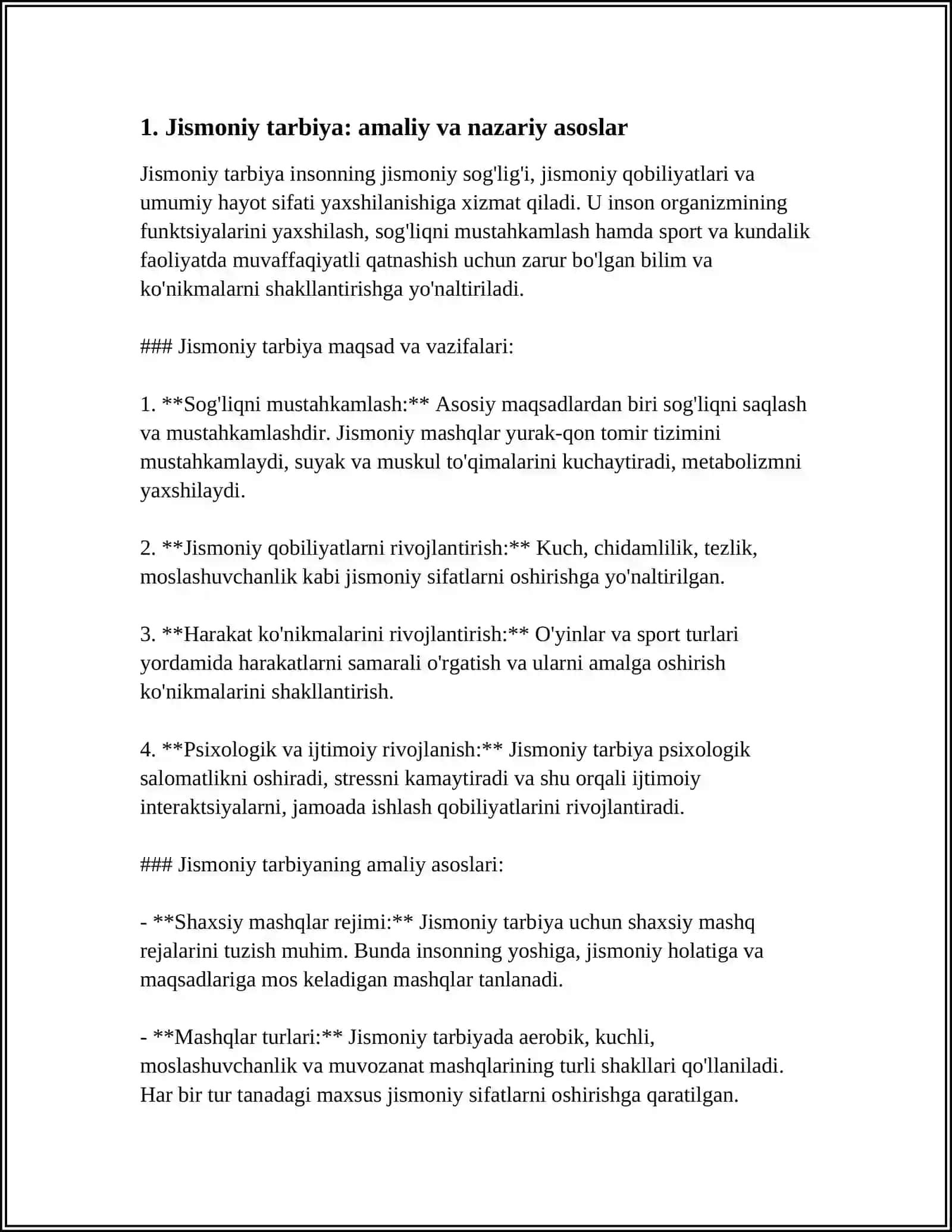 IMTOHON DAVRIDA TALABANING PSI-XOEMOTSIONAL VA FUNKSIONAL HOLATINI TARTIBGA SOLISHDA JISMONIY TARBIYA VOSITALARI 4