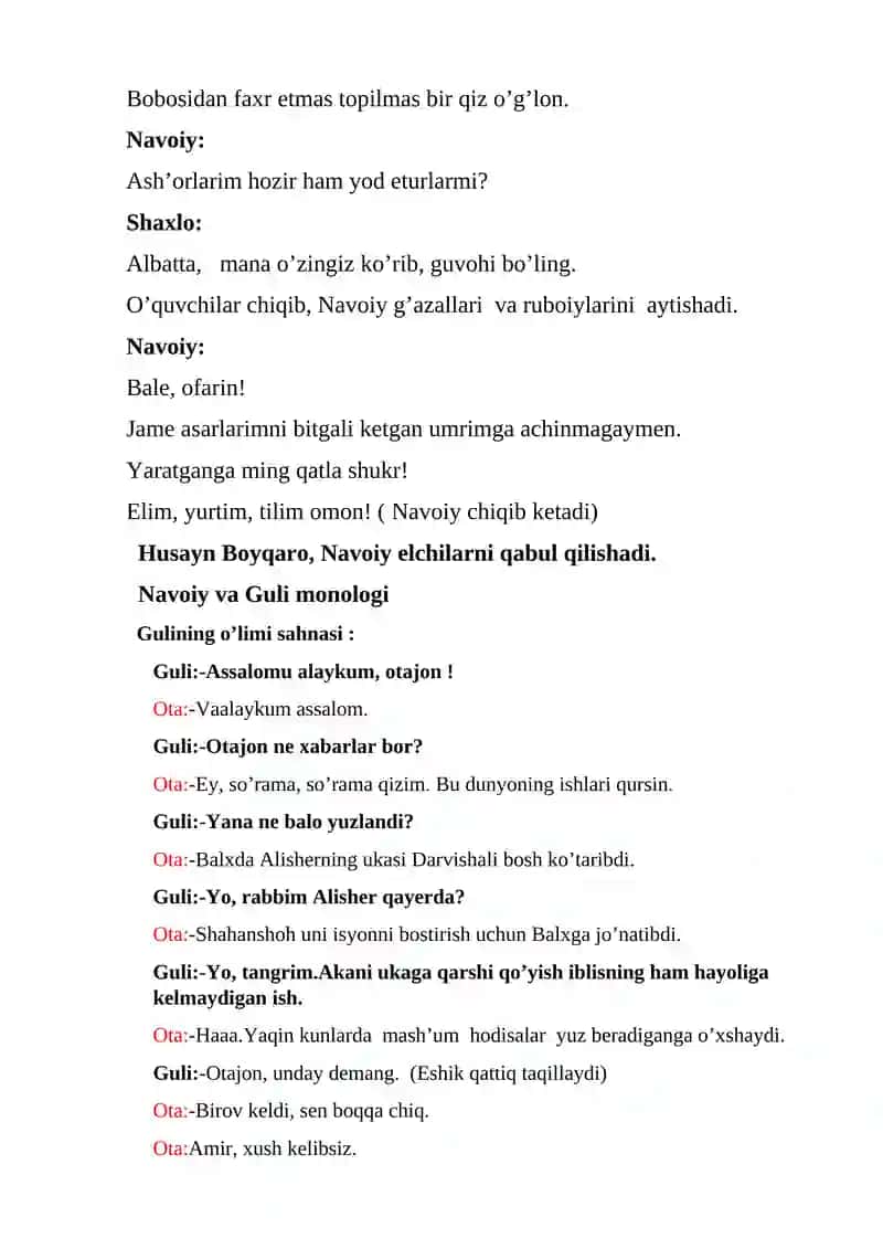 Navoiy yodi ila yashaymiz mudom! 4