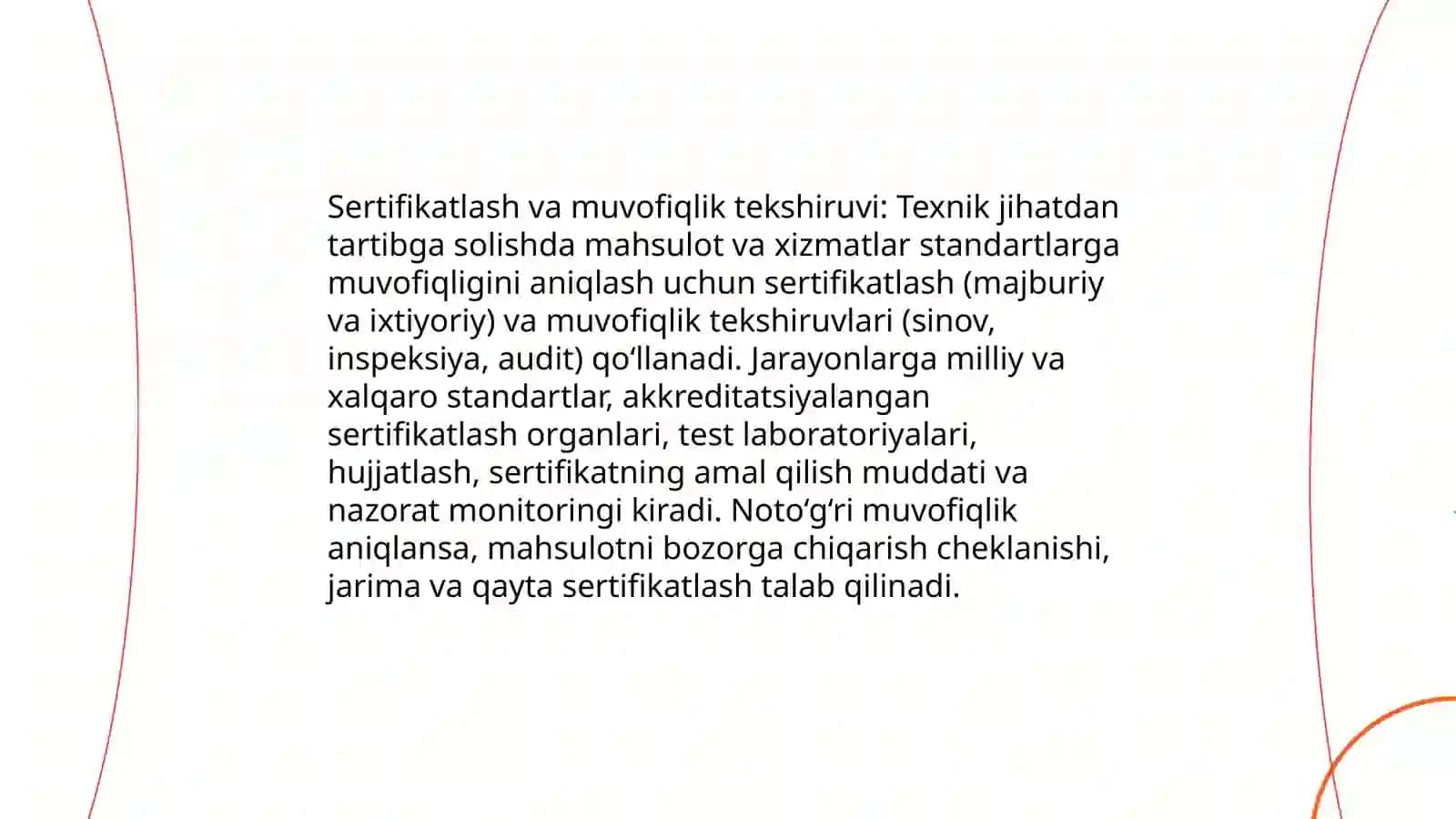 Texnik jihatdan tartibga solish usullari 4